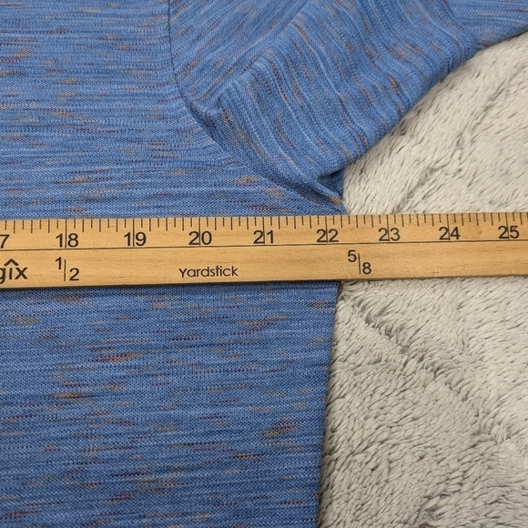 Johnnie-O Shirt Men's M Blue Liberty Multi Hale Polo Polyester Golf Casual - Picture 3 of 7